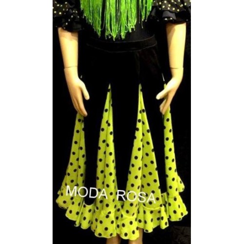 Falda de Niña de Godets