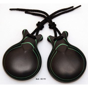 Fibra Negra Veta Verde