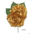 FLOR FLAMENCA RAMILLETE CON ROSA