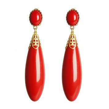 PENDIENTE FLAMENCA LÁGRIMA