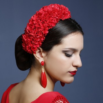 PENDIENTE FLAMENCA LÁGRIMA