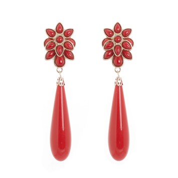 PENDIENTE FLAMENCA LÁGRIMA