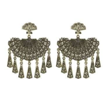 PENDIENTE FLAMENCA ABANICO