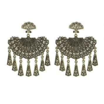 PENDIENTE FLAMENCA ABANICO