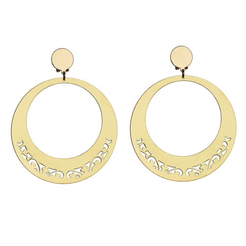 PENDIENTE FLAMENCA METAL