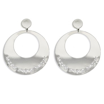 PENDIENTE FLAMENCA METAL