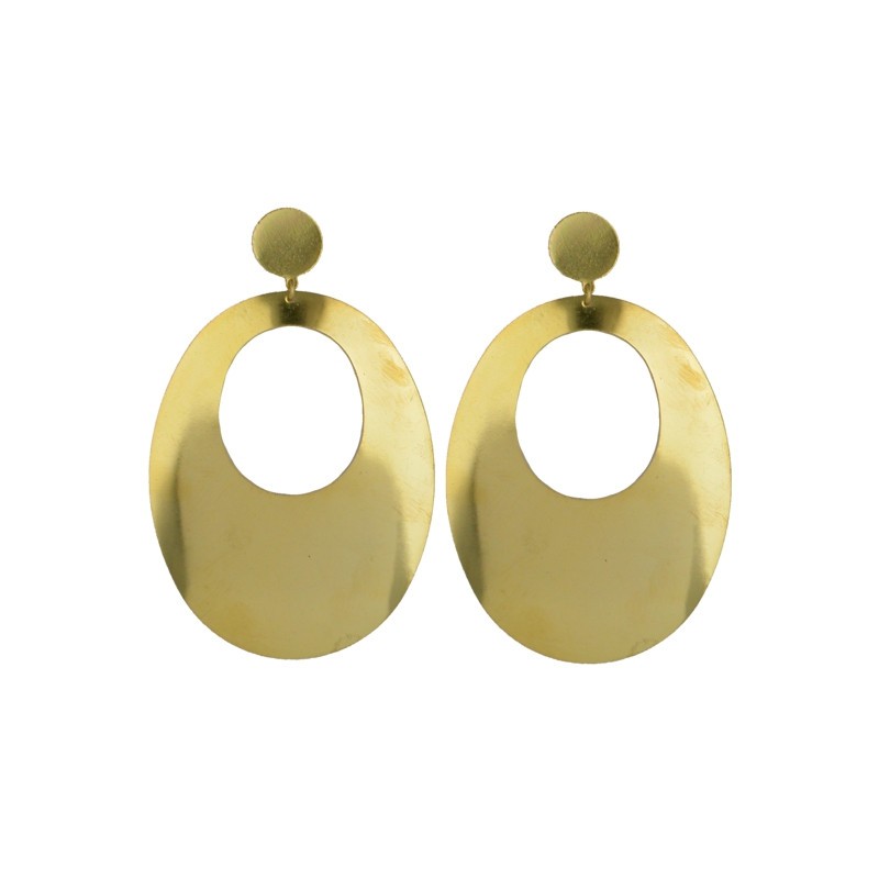 PENDIENTE DORADO DE FLAMENCA