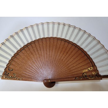 Abanico de Madera