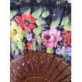 Abanico de Madera con puntilla