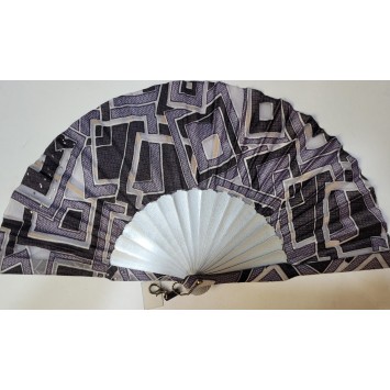 Abanico de seda