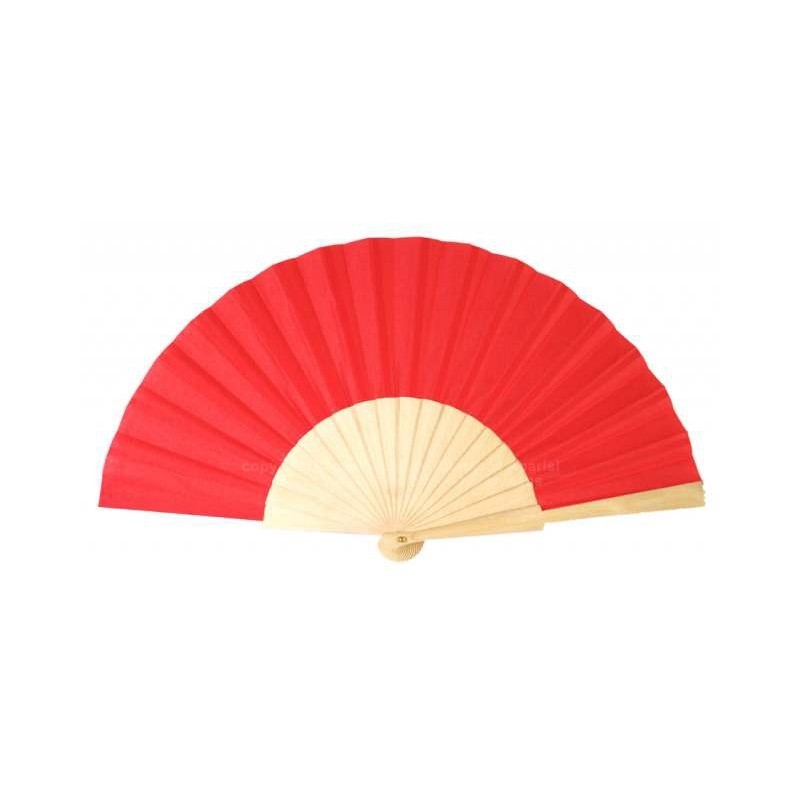 Abanico tela 23cm