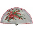 Abanico bolso flores 19CM Abanico bolso flores 19CM